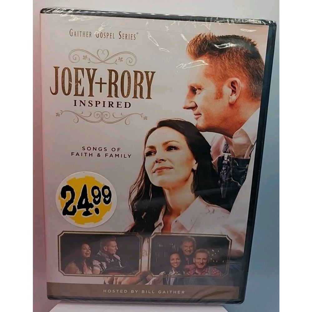 Gaither Gospel Series: Joey + Rory : Inspired (DVD, 2013) New Sealed Faith & Fam